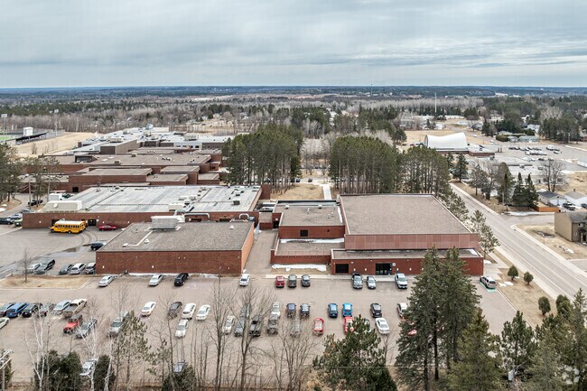 Cloquet Senior High serves over 800 students.