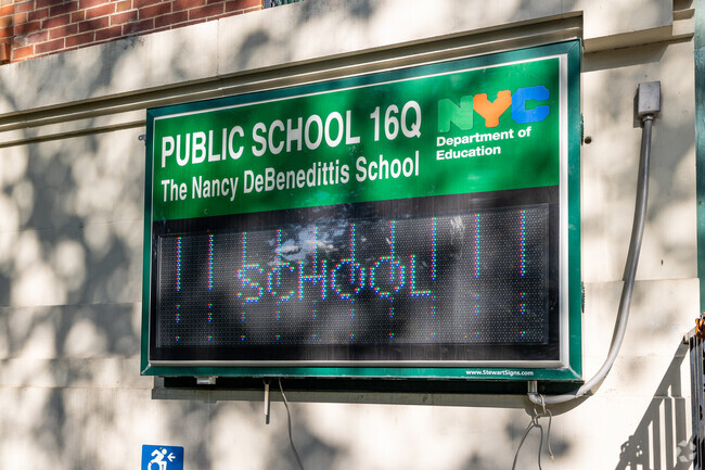 P.S. 16 the Nancy Debenedittis School is a source of local pride.