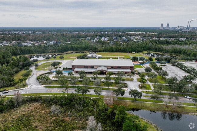 Avalon Elementary School is surrounded by many residential homes on its south side.