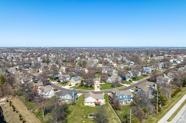 Overland Park is around a 30 minute drive from Kansas City.