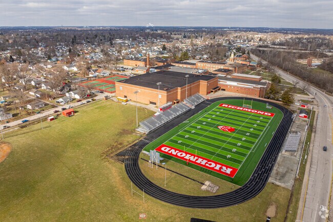 Richmond High School teaches grades 9-12.