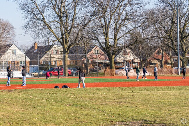 Hale Park has a beautiful basball field in Clearing.