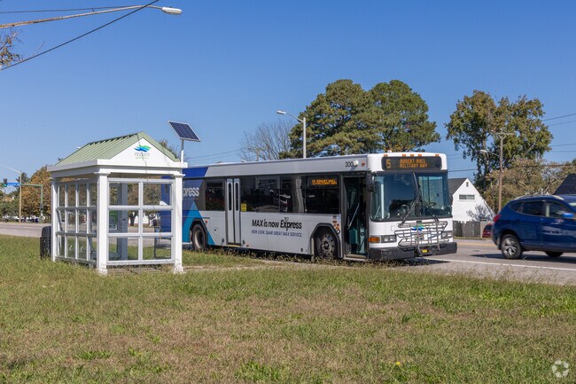 Brandon Place residents have easy access to mass transit.
