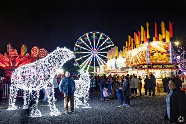 Bull Run East’s Festival of Lights features dazzling displays each holiday season.