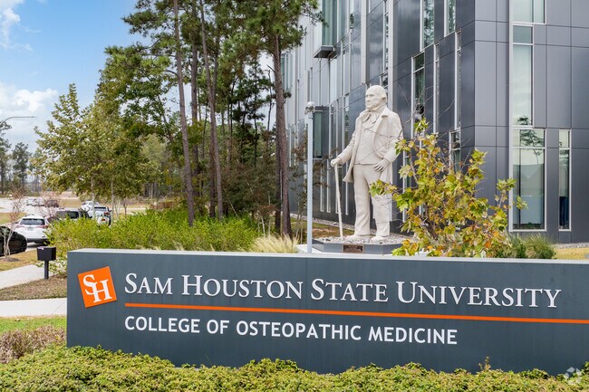 Sam Houston State University has satellite campuses near Montgomery.