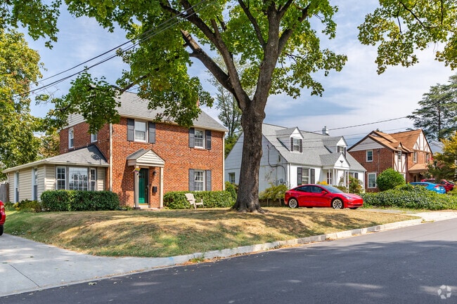 Modest rows of single-family homes line the shady, tree-lined streets in Indian Spring.
