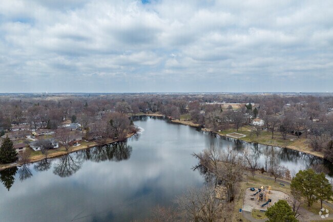 Meadow Lake Park neighborhood is named after the lake and the park in the center.