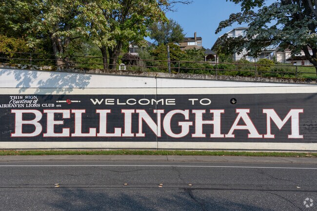 Meridian is located on the North end of Bellingham.