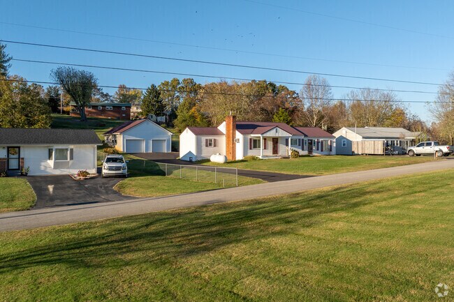 Most homes in Fall Branch are simple and quaint with good size lots.