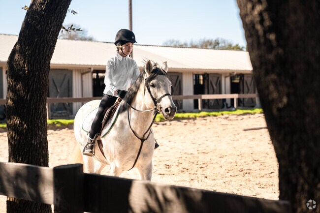 Switch Willo Stables offers Angus Ranch residents a chance to ride horses all year long.