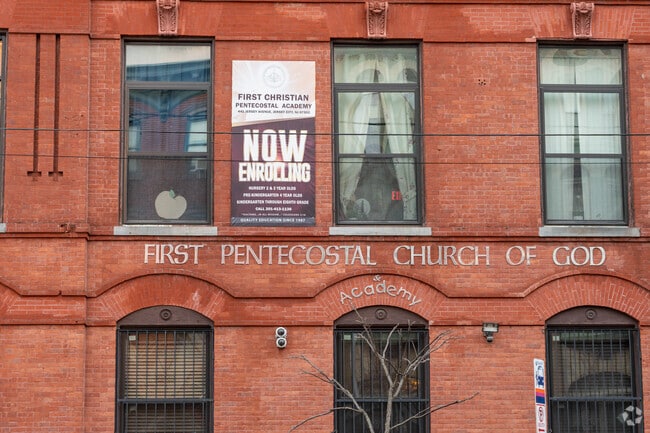 First Christian Pentecostal is a private Christian School in Downtwon Jersey City.