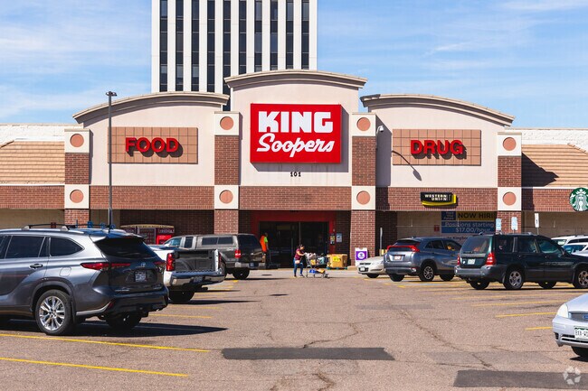 Stock up at King Soopers, conveniently located for all your grocery needs in Cushing Park.