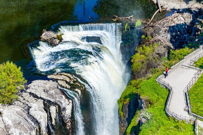 The Paterson Great Falls is a historic park famous for its 77-foot waterfall.