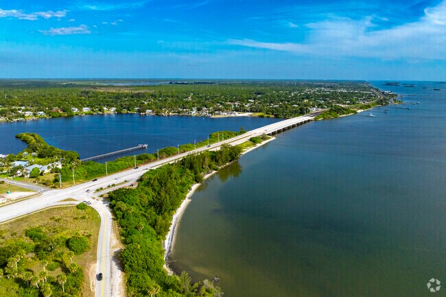 Moore's Point is at the intersection of the St. Sebastian River and Indian Rivers.