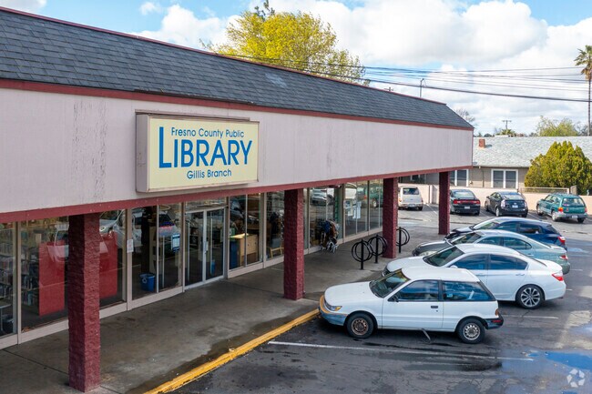 Author William Saroyan, once a resident of Roeding Park, visited Gillis Branch Library.