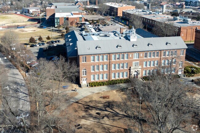 Durham School of the Arts is a 6th through 12th grade school in downtown Durham.