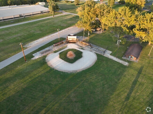 Cutler Park, in Markland Heights, is a community gathering place for baseball and outdoor play.