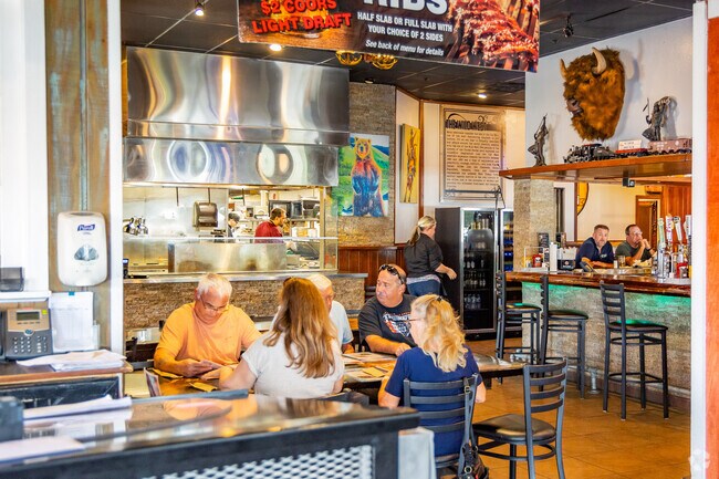 You can smell the delicious BBQ ribs at Sioux City Steakhouse on Little Rd.