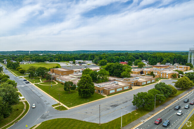George V. Kirk Middle School can be found just off Brennan Dr. in Newark.
