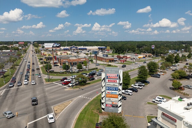 The is a lot of shopping and dining for Ferry residents at Schilinger and Airport Roads.