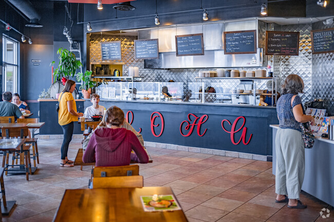 Yoma specializes in ramen, poke bowls, and bubble tea, located on Drake Rd. near Arcadia.
