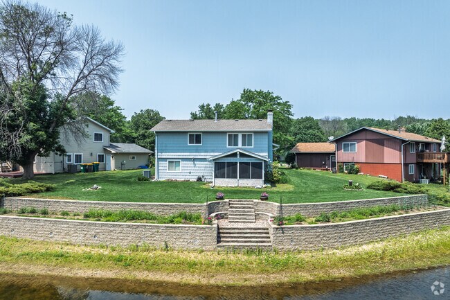 Some homes in Shingle Creek have waterfront backyards.