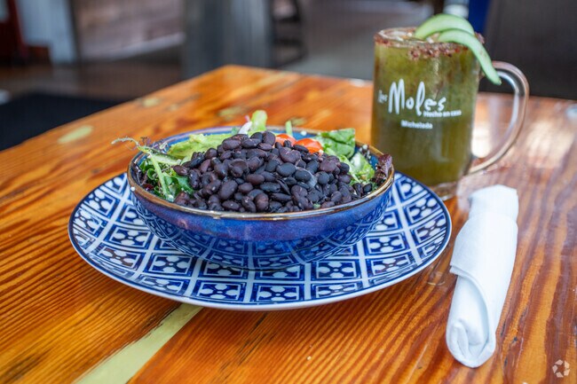 Les Moles Beer Garden has fresh, local ingredients for their dishes for El Cerrito residents.
