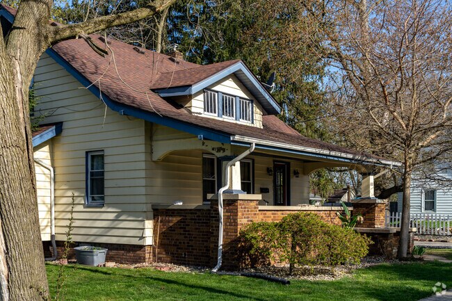 Elkhart's Goshen Avenue neighborhood contains a select number of Craftsmen style homes.
