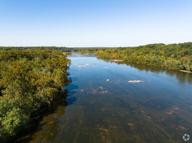 The James River Park is excellent to visit during the warmer seasons.