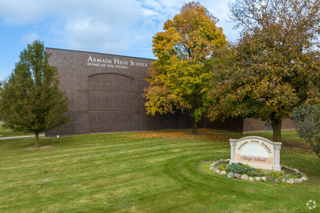 Armada High School in Armada Township Michigan.