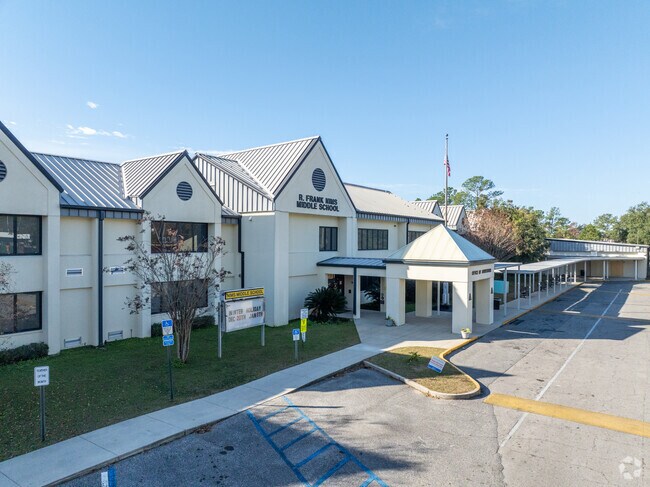 R. Frank Nims Middle School os located on the south side of Tallahassee.