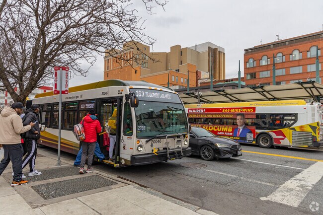 Take a CityLink Bus to any of the major parts of the city.