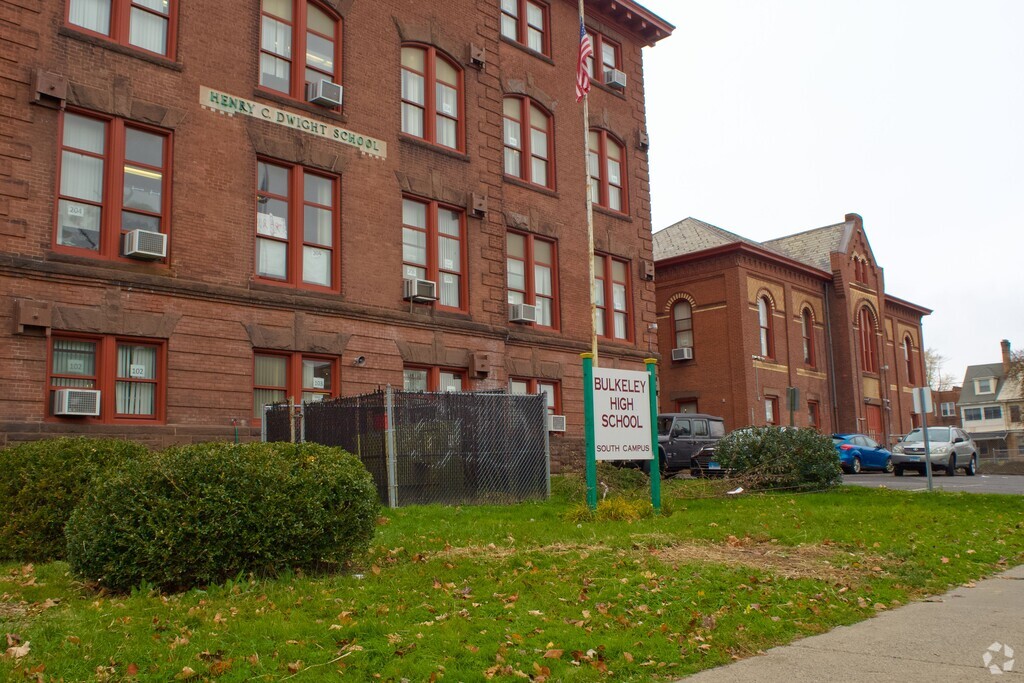 Bulkeley High School serves students in the South End community.