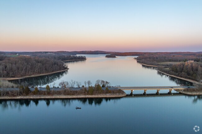 The 1,275-acre Lake Marburg has 26 miles of shoreline at Codorus State Park.