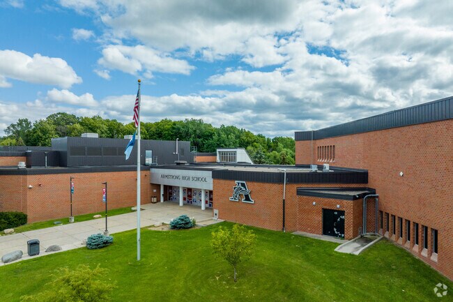 Robbinsdale Armstrong Senior High is ranked above average with a an overall 'B' grade on Niche.