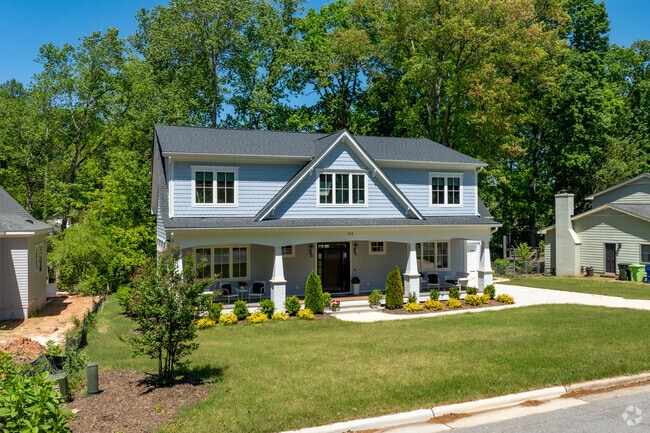 Two story homes are found in many North Hills neighborhoods.