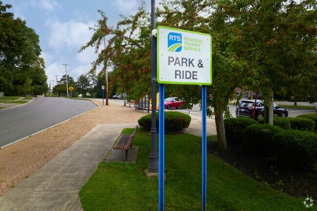 The Regional Transit Service has a Park and Ride stop in Hilton.