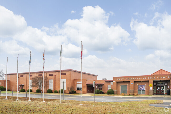 West Mecklenburg High School main campus building.