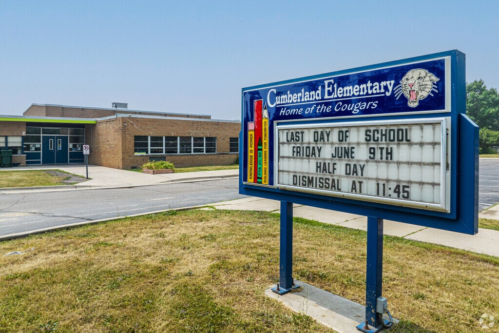 Cumberland Elementary School in Lansing, Michigan.