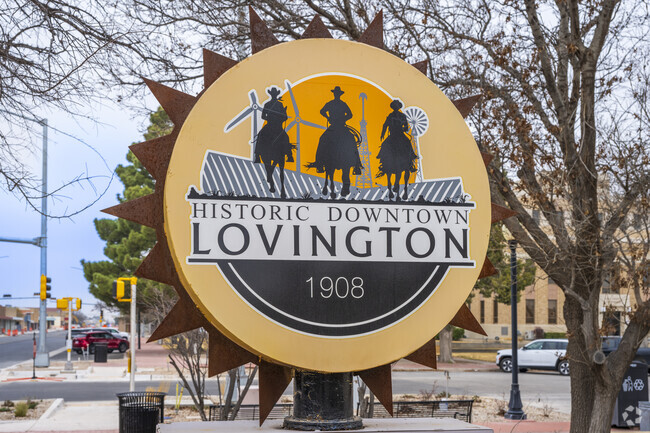 Lovington’s downtown is on Main Street, which is lined with local stores and restaurants.