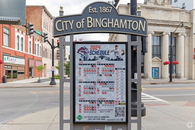 Welcome to Downtown Binghamton home of the Rumble Ponies.