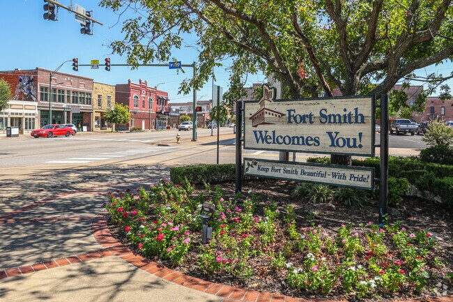 Fort Smith is a cultural hub to the East of Remy with cultural sites, parks and more.