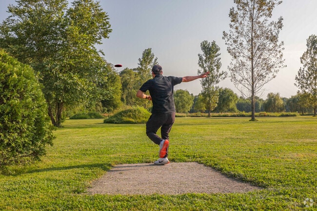 Head to Lime Bluff Recreational Park for 18 holes of disc golf in Muncy Creek.