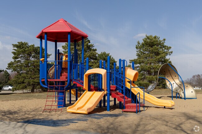 Kids love the playground equipment at Susan Picotte Park.