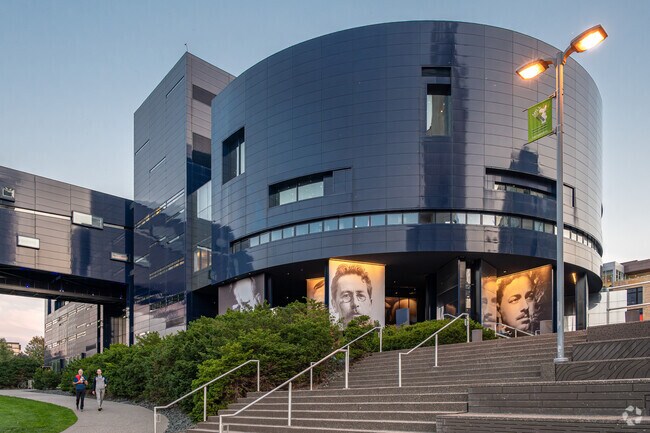 The Guthrie Theatre in Downtown East is the premiere theatre venue in Minnesota.