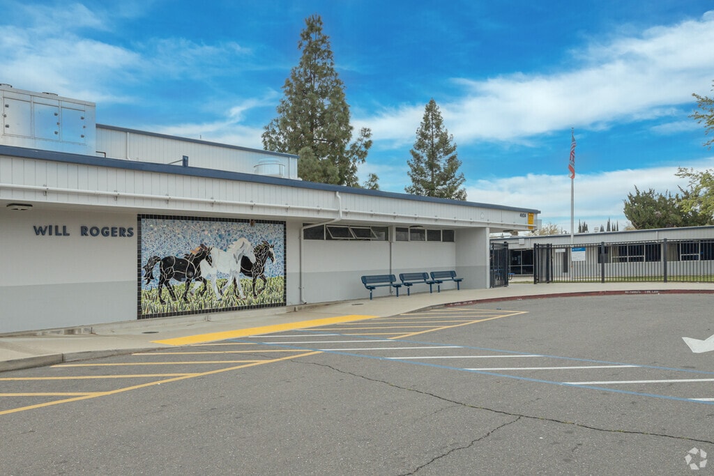 Will Rogers Middle School Is Across the Street and A Natural Feeder School to De Campo High in North Carmichael