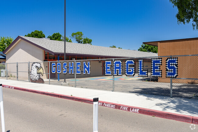 The students of Goshen Elementary School are proud to be called Eagles.
