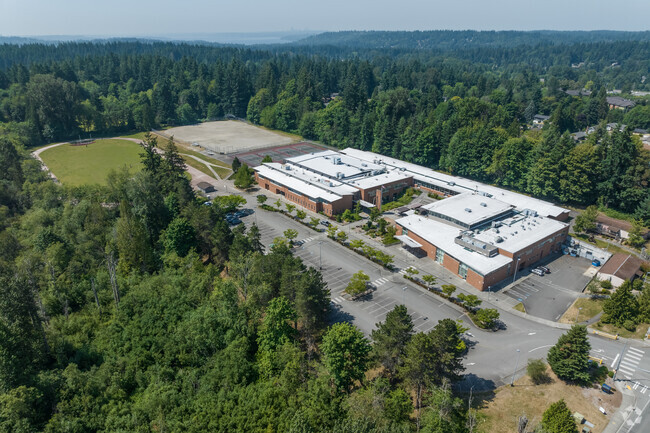 Overview of Northshore Junior High School located in Bothell, WA.