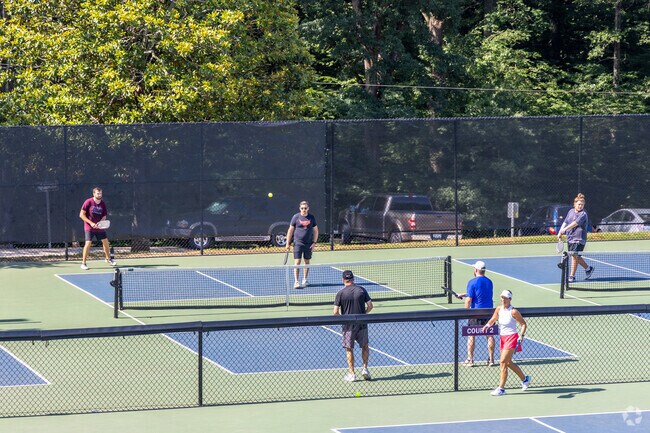 Pickleball is the up and coming passtime at Timmons Park in Overbrook.