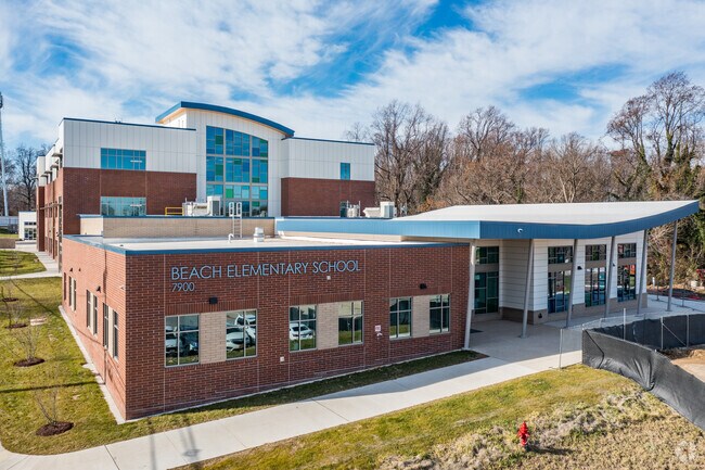 Young learners can experience shoreside learning at Beach Elementary.